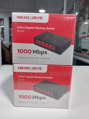 Mercusys Ms105g 5-Port Gigabit Unmanaged Desktop Switch