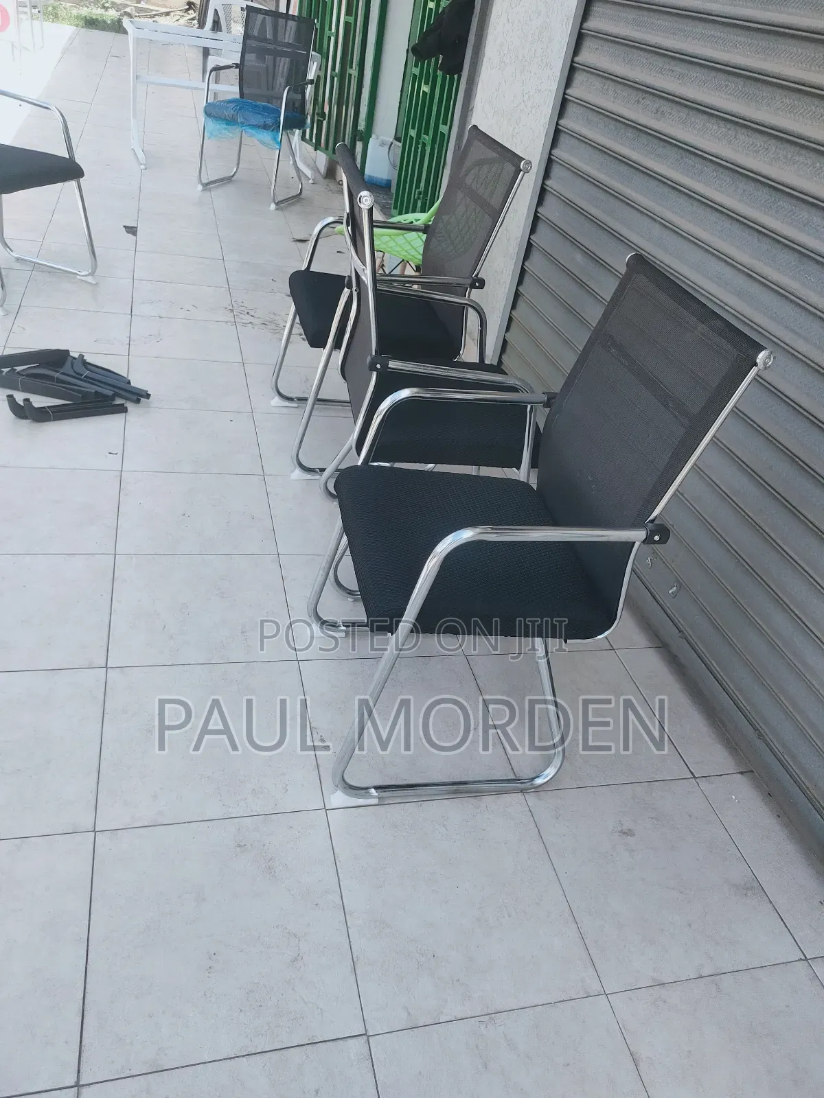 Indoor /Outdoor Metal Frame Chairs