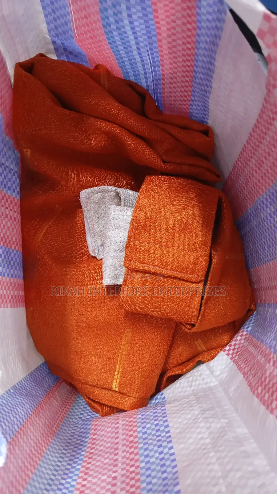 Orange Curtains