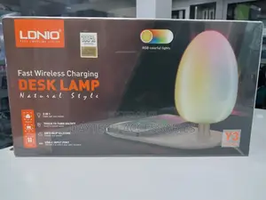 Ldnio Y3 Led Desk Lamp With 15w Fast Wireless Charging Night Lamp.