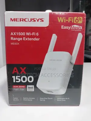 Mercusys Ax1500 Wi-Fi 6 Range Extender Dual Band.