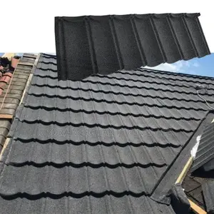 Black Decra Roofing Tiles