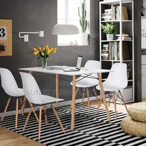 White Modern Eames Dinning Seat