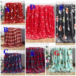 150×200 Flannel Christmas Throw