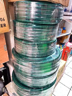 Green Braided Hose Pipe 1/2 Inches By 50 Metres