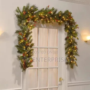 Multifunctional Christmas Predecorated Garland