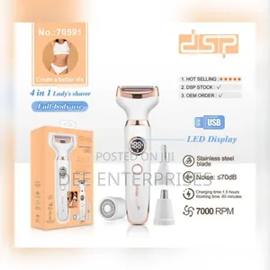 DSP 4in1 Rechargeable Grooming Kit