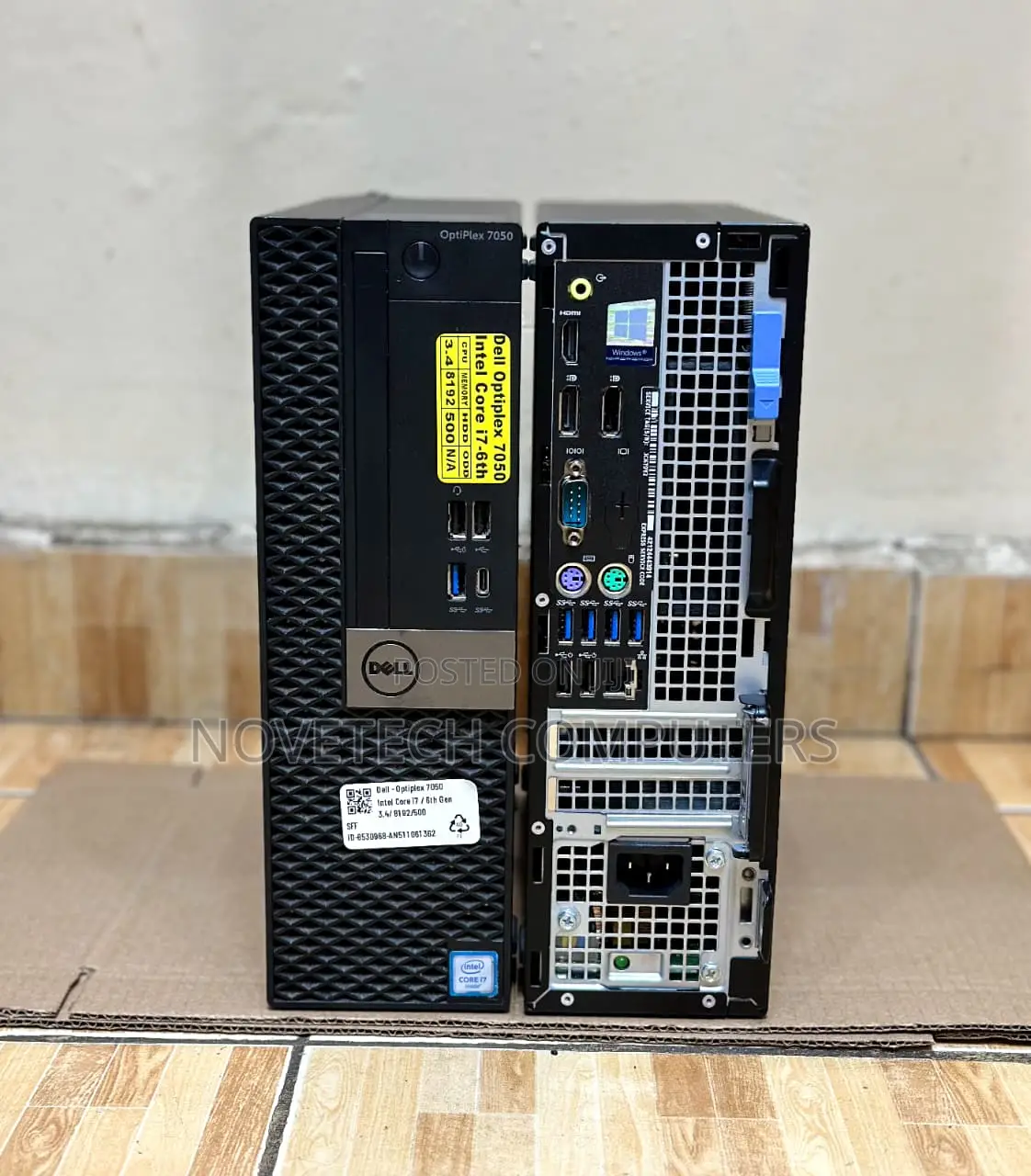 Desktop Computer Dell OptiPlex 7050 SFF 8GB Intel Core i7 SSD 512GB