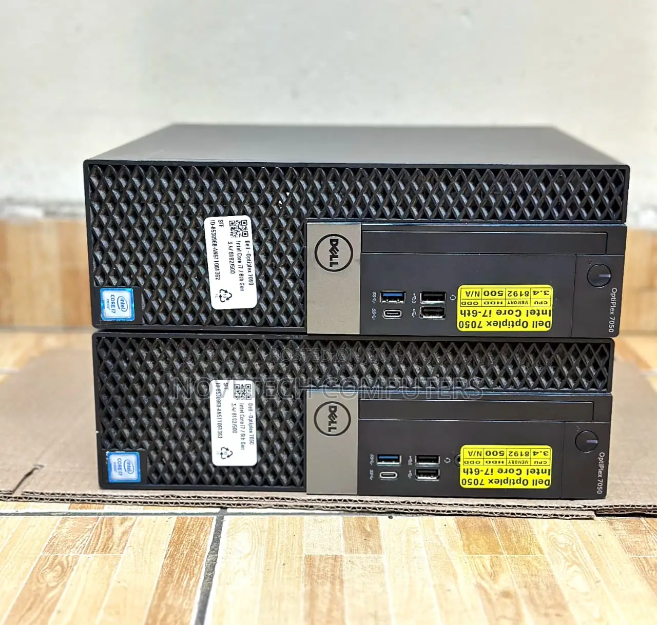Desktop Computer Dell OptiPlex 7050 SFF 8GB Intel Core i7 SSD 512GB
