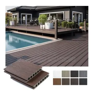 Composite WPC Decking _ Ideal for Poolside and Terrace