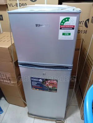 Volsmart 138l Double Door Fridge Compact