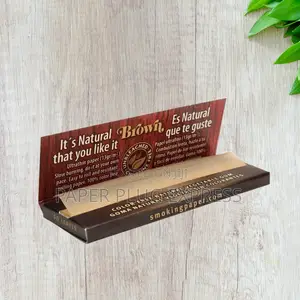 Smoking Brown Rolling Papers Medium 1 1/4 Size