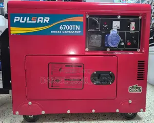 Diesel Silent Generator Dg6700tn Pulsar 7kva
