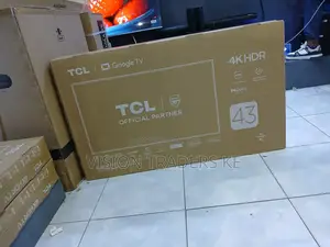 TCL 43inches 43v6d Google HDR Frameless Tv With Bluetooth