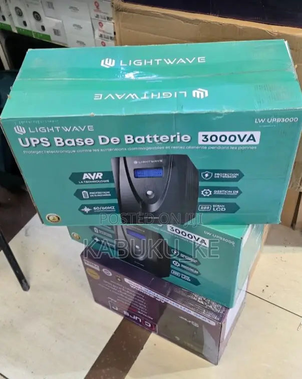 Lightwave (3kva) Ups Battery Backup!! Ups Lightwave 3000va!!