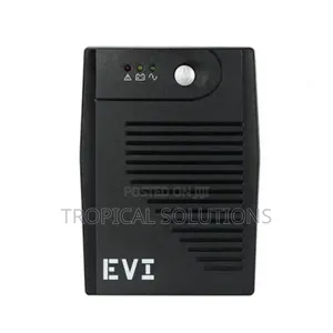 Evi 850va /480w Line Interactive Ups 2 Universal Outlets.