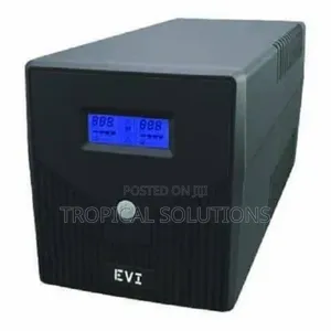 Evi 1100va / 600w Line Interactive Ups 4 Universal Outlets