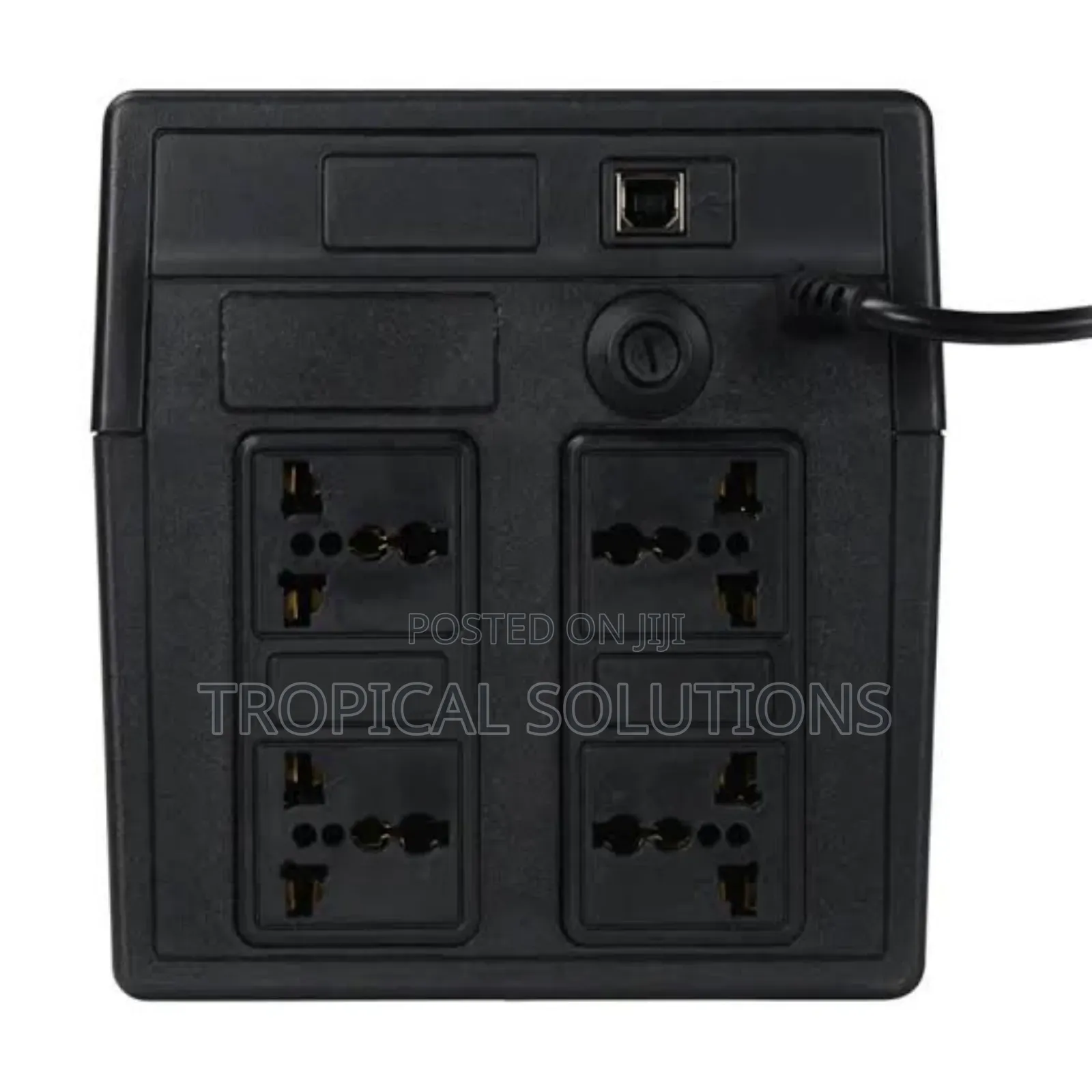 Evi 1100va / 600w Line Interactive Ups 4 Universal Outlets