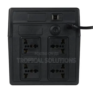 Evi 1100va / 600w Line Interactive Ups 4 Universal Outlets