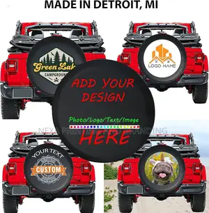 Custom Branded Spare Wheel Covers