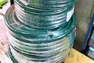 Green Braided Hose Pipe 1 Inch X 50 Metres