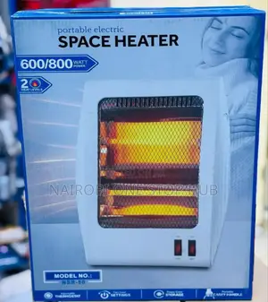 Portable Electric Space Heater 600/800 Wats