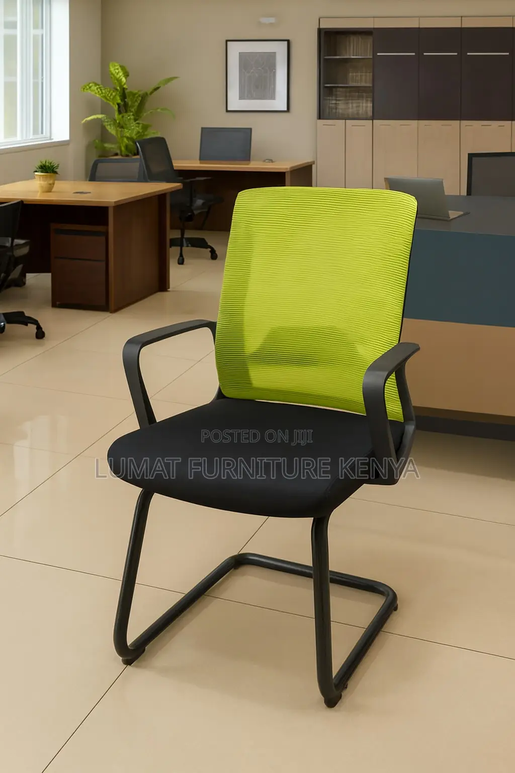 Breathable Office Visitor Waiting Area Mesh Seat