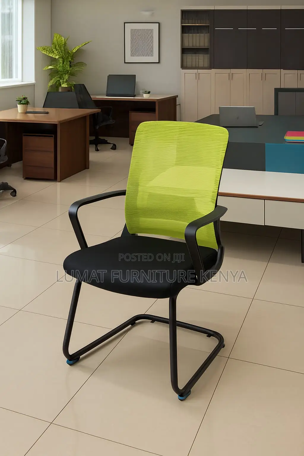Breathable Office Visitor Waiting Area Mesh Seat