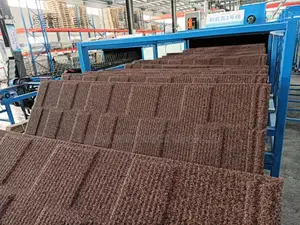 Terracotta Brown Shingles Decra Roofing Sheets