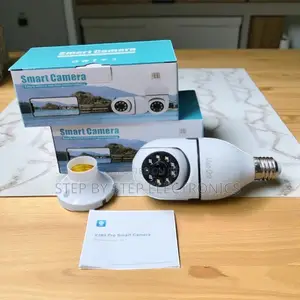 Space Efficient Ptz Wi-fi Outdoor Security Cctv Bulb Camera