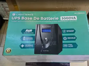 Lightwave 3000va Power Back Up Ups Machine 3kva 1800w X4 Outlets