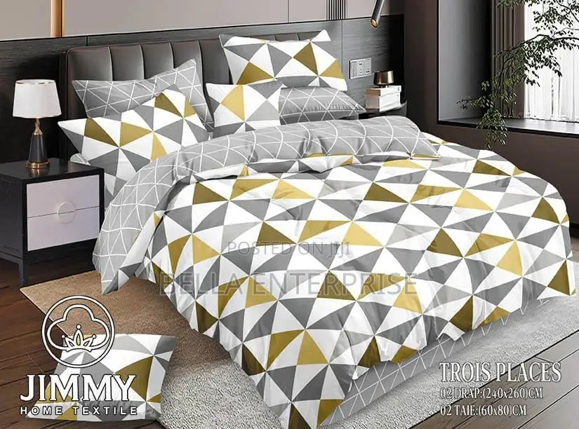 Cotton Pattern Duvet Cover1pc Bedsheet