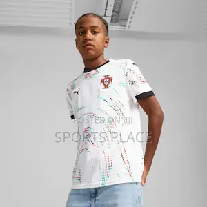 Puma Portugal Away Team Jersey for Children 25/26