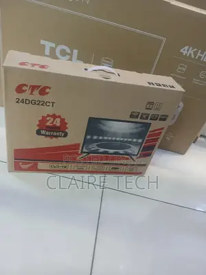 CTC 24" Digital Tv Inbuilt Decoder-Usb/Hdmi Ports Ac/Dc