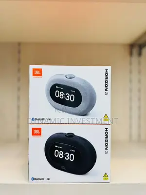 JBL Horizon 3 Bluetooth Clock Radio Speaker With Dab/Dab+/Fm, Black