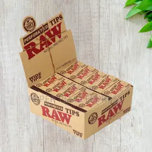 Raw Wide Perforated Filter Tips