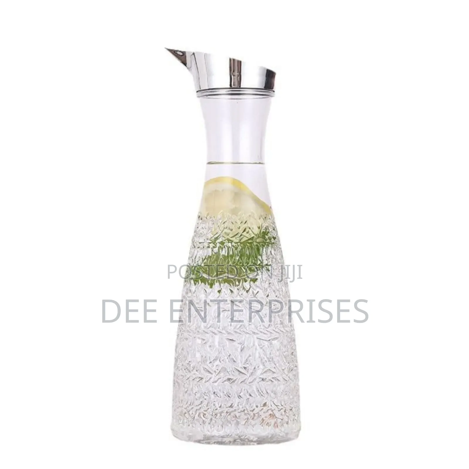 Embossed Acrylic Pitcher Jars 1.1l