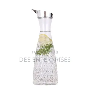 Embossed Acrylic Pitcher Jars 1.1l