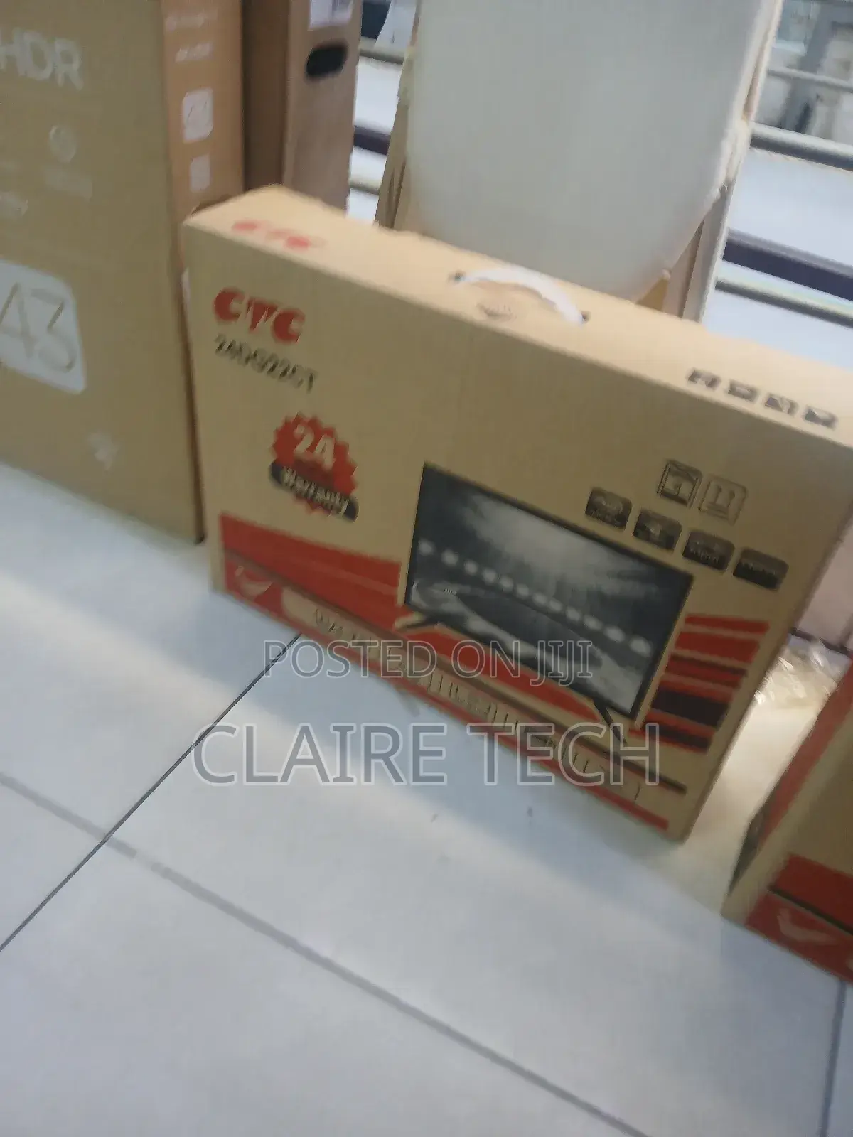 CTC 24" Led Digital Tv With DVB-T2 Decoder