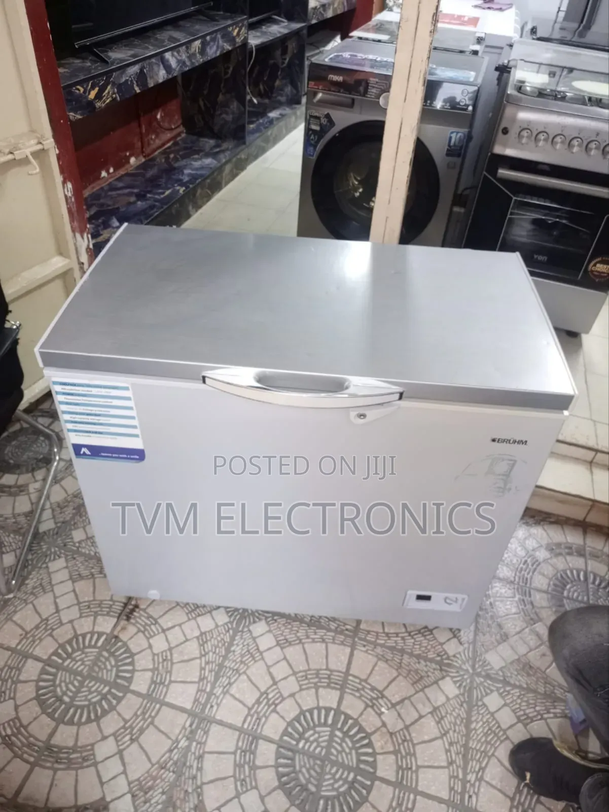 Bruhm 212l Single Door Chest Freezer.