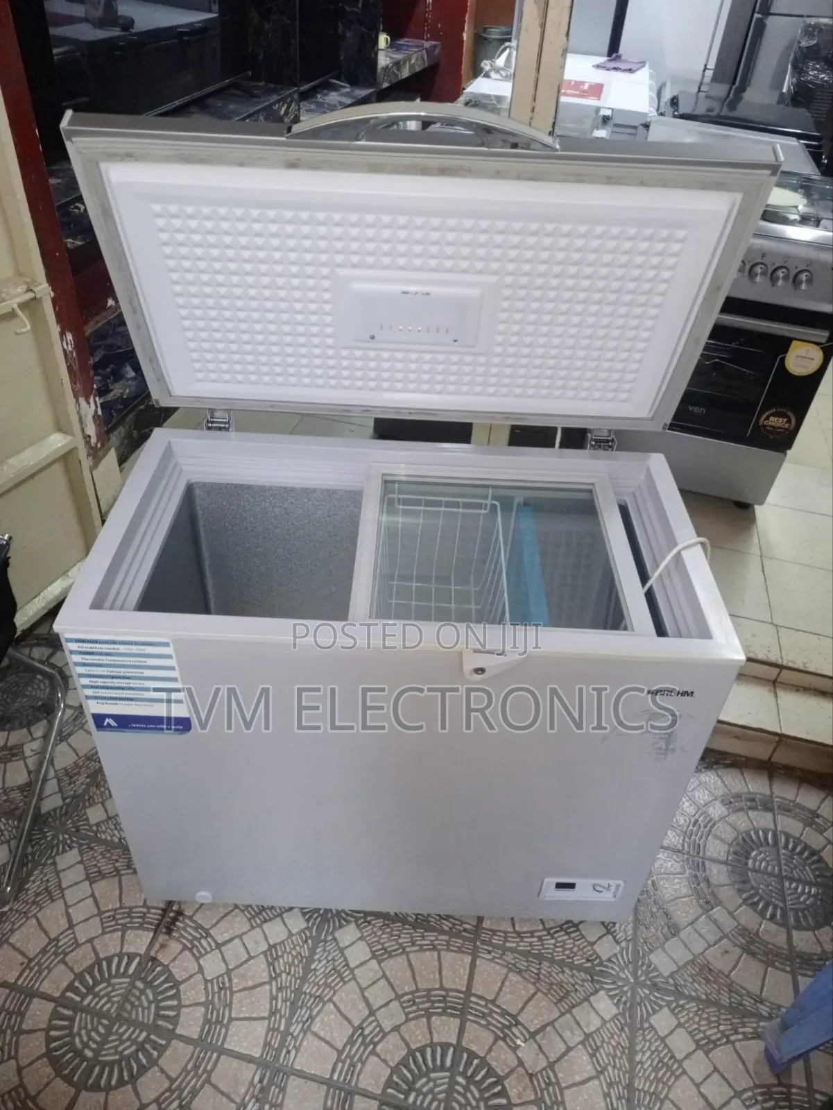 Bruhm 212l Single Door Chest Freezer.