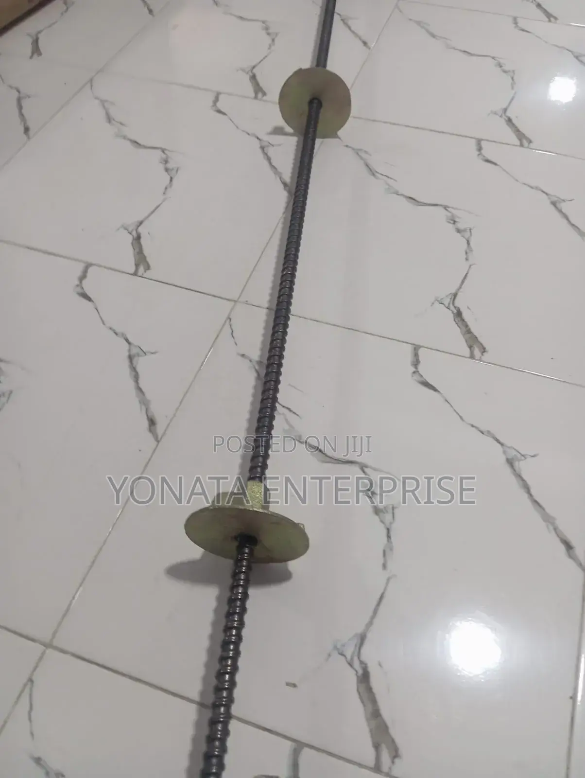 Tie Rods 3m Long With Nuts