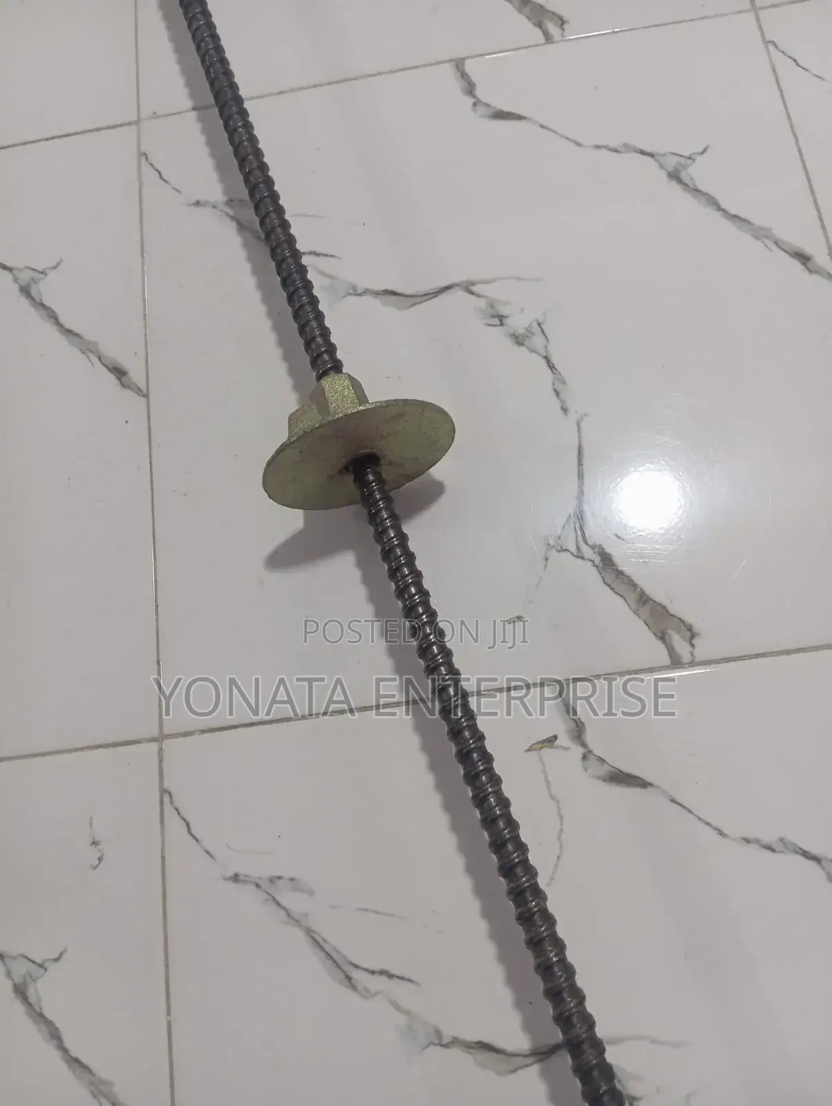 Tie Rods 3m Long With Nuts