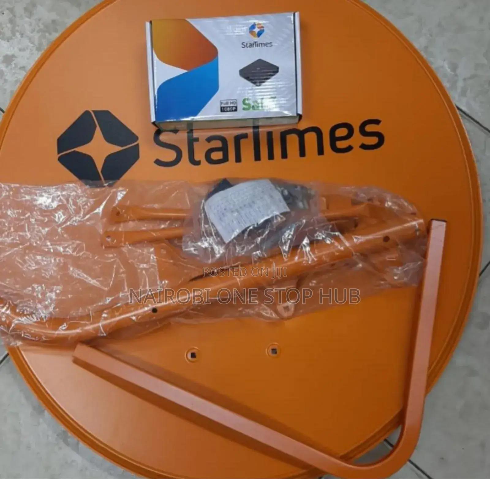 Startimes Full Kit – Complete Satellite Tv Set With Decoder Dish