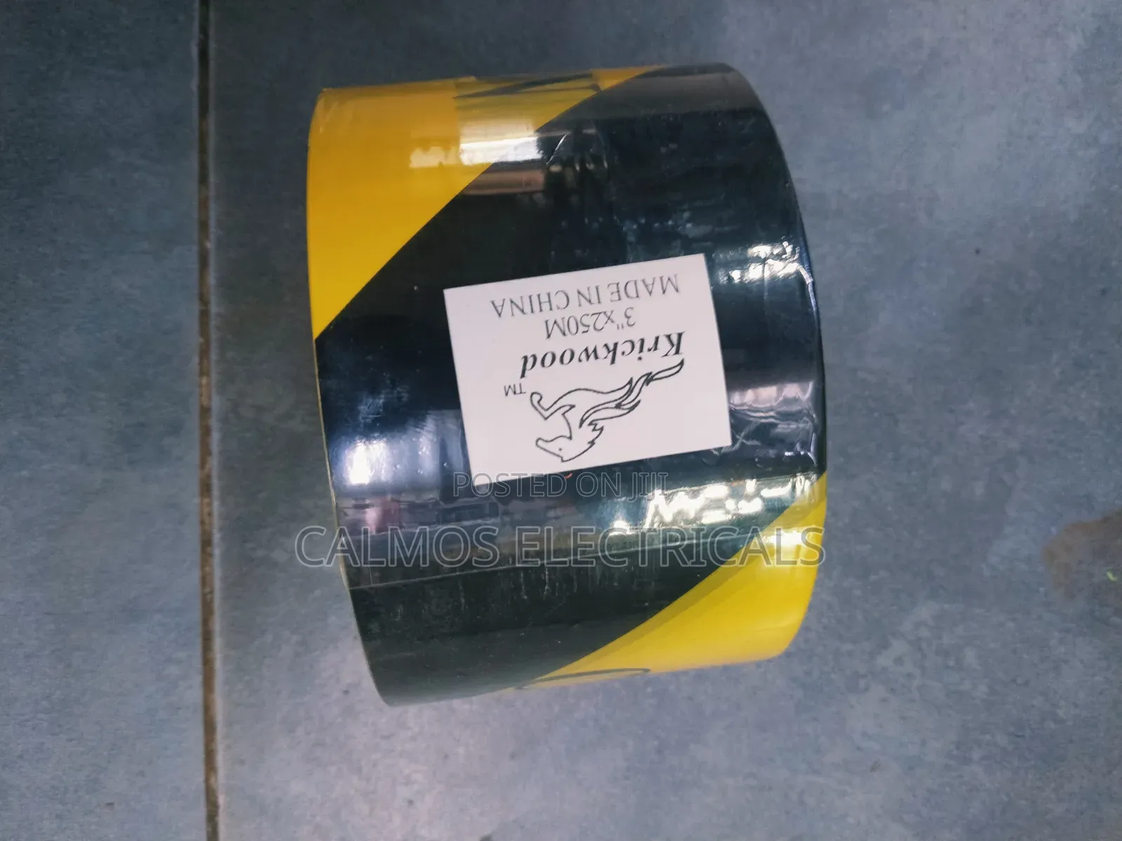 Caution Tape 250mts Yellow Black