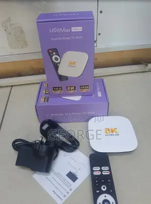 4/32 Android 14 H96 Max M2 Plus Tv Box With Voice Remote