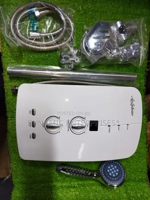 White Anlabeier Instant Tankless Electric Water Heater