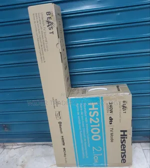 Hisense 240 Watts 2.1ch Hs2100 Hisense Sound Bar.