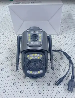 4g Sim Card Double Lens CCTV Surveillance Camera