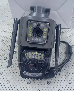 Dual Screen 4g CCTV Sim Card CCTV Duo Lens Camera